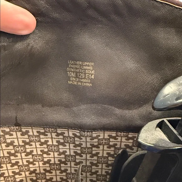 TORY BURCH BROWN LEATHER RIDING BOOTS SIZE 10 like new condition - Picture 8 of 9